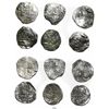 Image 1 : Lot of 6 Potosi, Bolivia, cob 4 reales, Philip III, various assayers (where visible), all Grade-1 qu