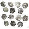 Image 1 : Lot of 7 Potosi, Bolivia, cob 4 reales, Philip III, various assayers (where visible), all Grade 2.