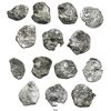 Image 1 : Lot of 7 Potosi, Bolivia, cob 4 reales, Philip III, various assayers (where visible), all Grade 3.