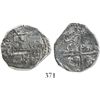 Image 1 : Potosi, Bolivia, cob 2 reales, Philip III, assayer Q, Grade 1.