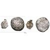 Image 1 : Lot of 2 Potosi, Bolivia, cobs (one 8R and one 2R), Philip III, assayers not visible, Grade 4, with 