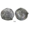 Image 1 : Mexico City, Mexico, cob 4 reales, Philip IV, assayer D.