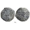Image 1 : Mexico City, Mexico, cob 8 reales, Philip III, assayer F.