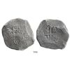 Image 1 : Mexico City, Mexico, cob 8 reales, (16)34, assayer D or P, rare.