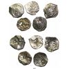 Image 1 : Lot of 5 Mexico City, Mexico, cob 4 reales, Philip IV, assayer P (where visible).