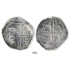 Image 1 : Potosi, Bolivia, cob 8 reales, Philip IV, assayer T (early 1630s).