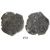 Image 1 : Potosi, Bolivia, cob 2 reales, (163)0(T), rare.