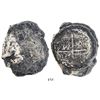 Image 1 : Clump of 2 "biscuitized" cob 8 reales, one clearly Potosi, Bolivia, probably Philip III.