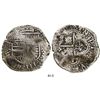 Image 1 : Potosi, Bolivia, cob 8 reales, (1)649Z, with crowned-L countermark on cross.