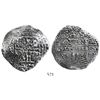Image 1 : Potosi, Bolivia, cob 8 reales, 1654E, dot-PH-dot at top.