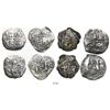 Image 1 : Lot of 4 Potosi, Bolivia, cob 4 reales, 1653E (2) and 1654E (2).