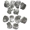 Image 1 : Lot of 6 Mexico City, Mexico, cob 8 reales, Philip IV, assayer P (where visible).