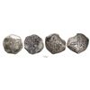 Image 1 : Lot of 2 Mexico City, Mexico, cob 4 reales, Philip IV, assayer P (visible on one).