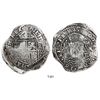 Image 1 : Potosi, Bolivia, cob 8 reales, 1652E transitional Type IV.