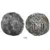 Image 1 : Bogota, Colombia, cob 8 reales, 1652, assayer PoRAS, rare.