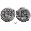 Image 1 : Mexico City, Mexico, cob 4 reales, 1657P, rare.