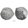 Image 1 : Potosi, Bolivia, cob 8 reales, 1679(C).