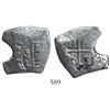 Image 1 : Mexico City, Mexico, cob 4 reales, 1681L, rare.