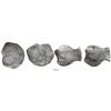 Image 1 : Lot of 2 Mexico City, Mexico, cob 4 reales, Charles II, assayers not visible.
