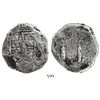 Image 1 : Bogota, Colombia, cob 8 reales, 1651, assayer PoRMS, rare (unique as from this wreck).