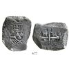 Image 1 : Mexico City, Mexico, cob 8 reales, Philip V, assayer not visible.