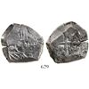Image 1 : Mexico City, Mexico, cob 4 reales, Philip V, assayer not visible (J), struck with 8R obverse die (ra