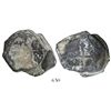 Image 1 : Clump of 2 Mexico City, Mexico, cob 4 reales, Philip V(?), assayer not visible.