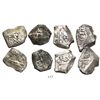 Image 1 : Lot of 4 Mexico City, Mexico, cob 4 reales, Philip V, assayers not visible.