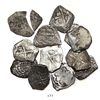 Image 1 : Lot of 12 Mexico City, Mexico, cob 4 reales, Philip V, assayer J (where visible).