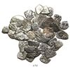 Image 1 : Lot of 50 Mexico City, Mexico, cob 2R, 1R and 1/2R (mostly slivers and fragments), various periods a