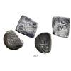 Image 1 : Lot of 2 Mexico City, Mexico, cob 4 reales, Philip V, assayer R (1729-30), partial dates.