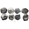 Image 1 : Lot of 4 Mexico City, Mexico, cob 4 reales, Philip V, assayer R (1729-30), where visible.