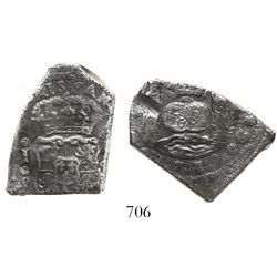 Guatemala, cob 4 reales, 1739J.