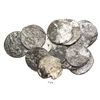 Image 1 : Lot of 14 Dutch silver coins (12 "rider" ducatoons and 2 portrait 1/2 ducatoons), 1600s, very rare f