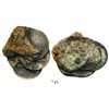 Image 1 : Clump of 5 English East India Co. copper X cash, 1808.