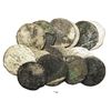 Image 1 : Lot of 15 Spanish and Spanish colonial bust 8R, Charles IV and Ferdinand VII, dates not visible, som