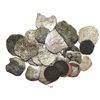 Image 1 : Large lot of 25 miscellaneous shipwreck coins, including 23 silver cobs and 3 British East India Co.