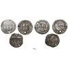 Image 1 : Lot of 3 Mexico City, Mexico, 1R, Charles-Joanna, "Late Series," assayers G, L and L/O.