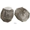 Image 1 : Mexico City, Mexico, cob 8 reales, 1665/4P, rare.