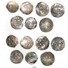 Image 1 : Lot of 7 Mexico City, Mexico, cob 1R, Philip II, assayers O and F.