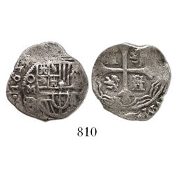 Mexico City, Mexico, cob 1 real, 1622/11D/F, unique.