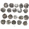 Image 1 : Lot of 10 Mexico City, Mexico, cob 1R, Philip III and IV, assayer D (where visible).