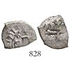 Image 1 : Mexico City, Mexico, cob 1/2 real, 1711(J), rare.