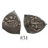Image 1 : Mexico City, Mexico, cob 1/2 real, (17)26(D), rare, ex-"Meseta Central" hoard.