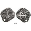Image 1 : Mexico City, Mexico, klippe 4 reales, 1733MF.