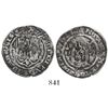 Image 1 : Lima, Peru, 1 real, Philip II, assayer R to left (Rincon), motto PL-VS-VL, legends breaking as HIS /