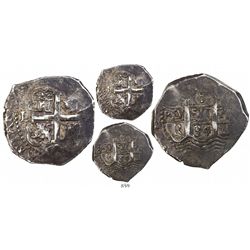 Lima, Peru, cob 8 reales, 1685R.