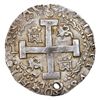 Image 3 : Lima, Peru, cob 8 reales Royal, 1720M, extremely rare, Calico cover coin.
