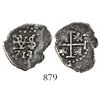 Image 1 : Lima, Peru, cob 1/2 real, 1714/3.