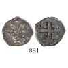 Image 1 : Lima, Peru, cob 1/2 real, 1725, Louis I, rare.
